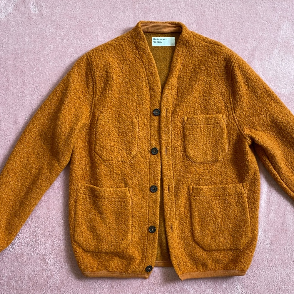 Universal Works Orange Sweater Size S